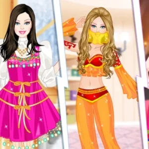 لعبة باربي في أزياء الأميرات العالمية