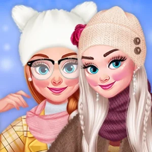 لعبة تصميم إكسسوارات الشتاء