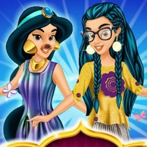 لعبة تلبيس جاسمين لتصبح نجمة سناب