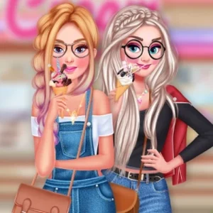 لعبة الأميرات وعالم الآيس كريم
