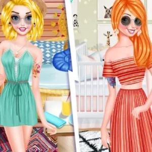 لعبة مسابقة تصميم الأزياء للأميرات