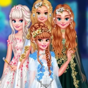 لعبة ليلة البال في الغابة المسحورة
